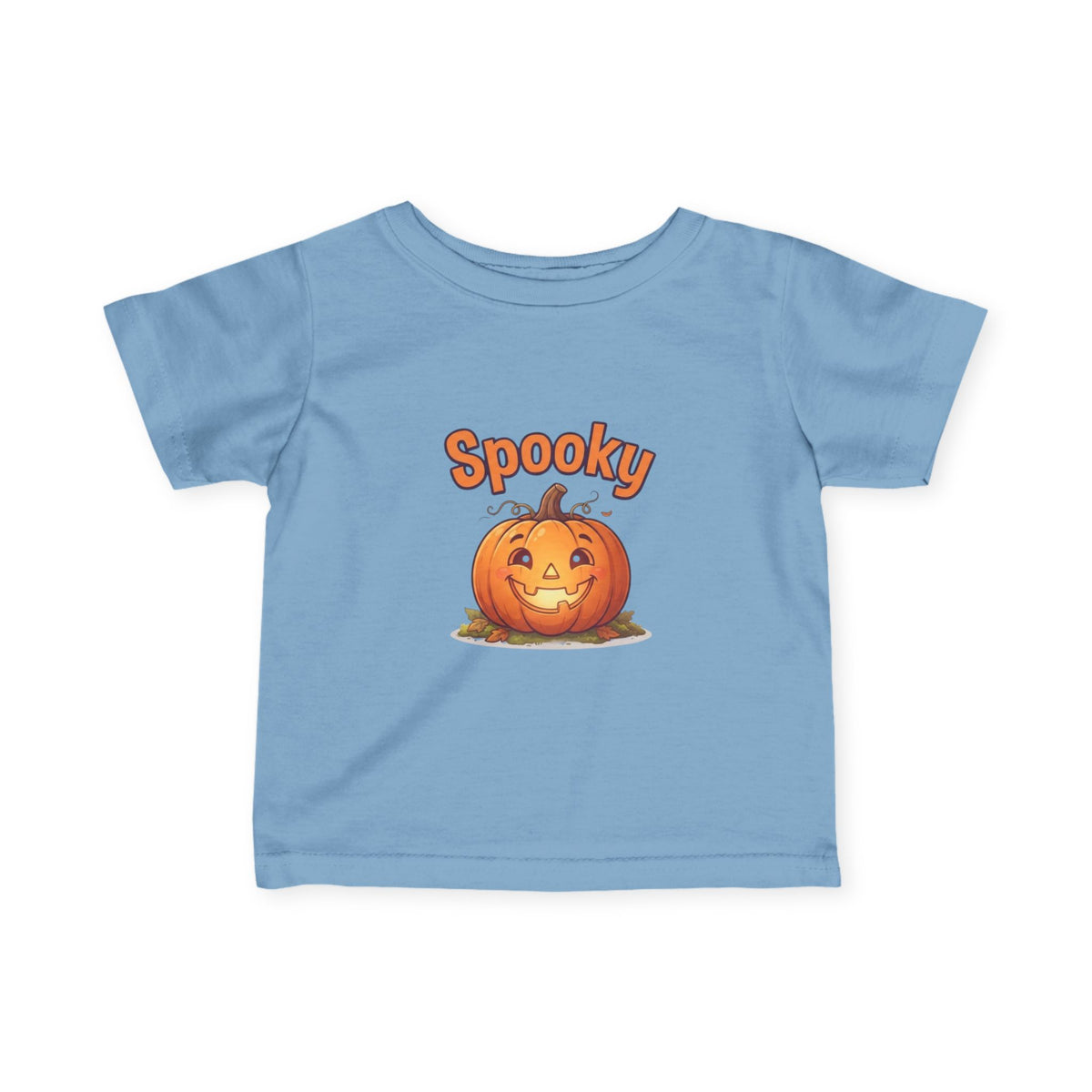 Halloween Jack-O-Lantern Baby Tee | Spooky Pumpkin Infant Shirt