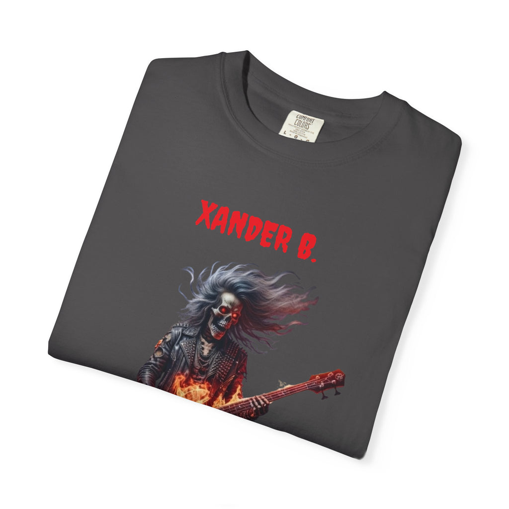Infernal Rite "XANDER B" Heavyweight Streetwear Metal Bass Guitarist Tee