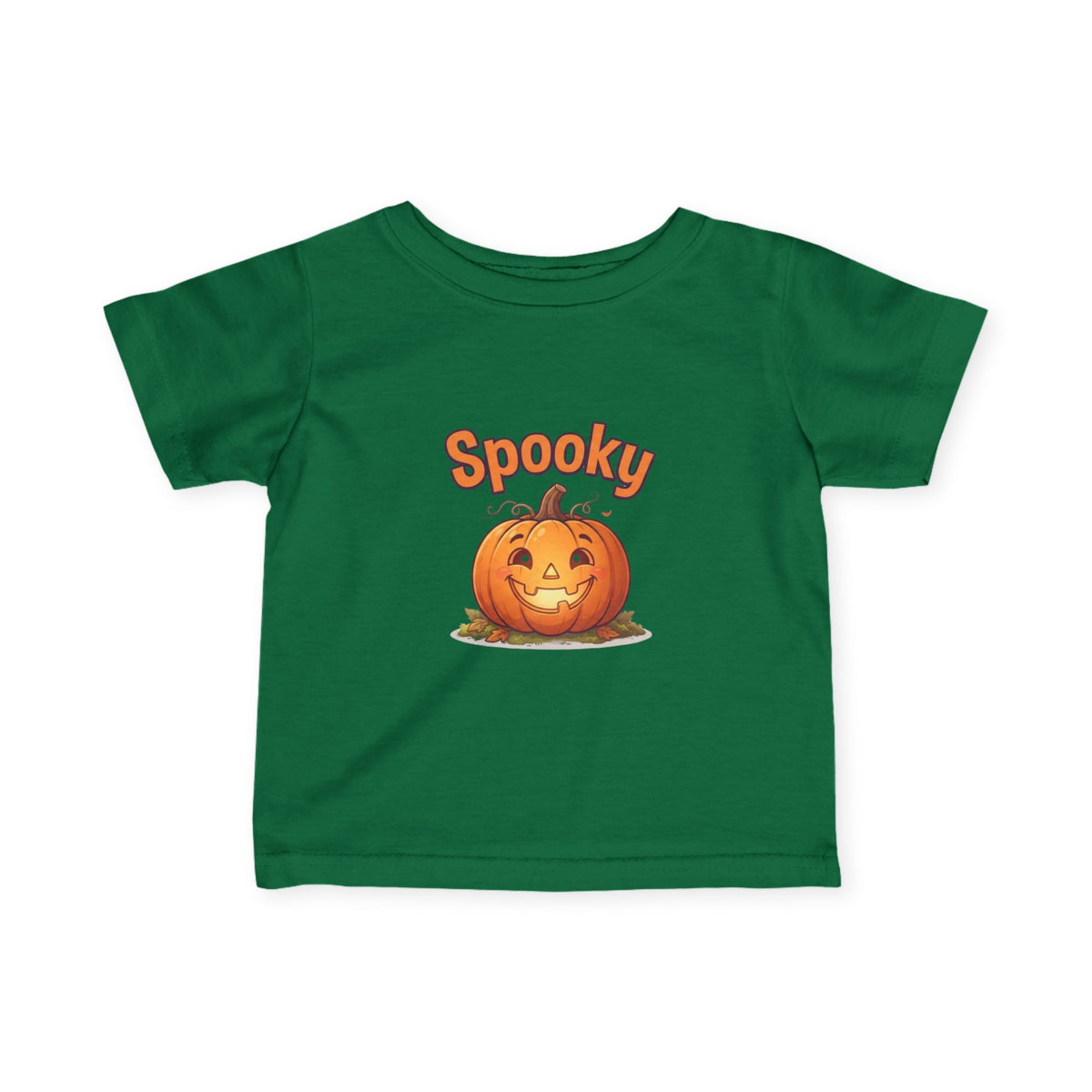 Halloween Jack-O-Lantern Baby Tee | Spooky Pumpkin Infant Shirt