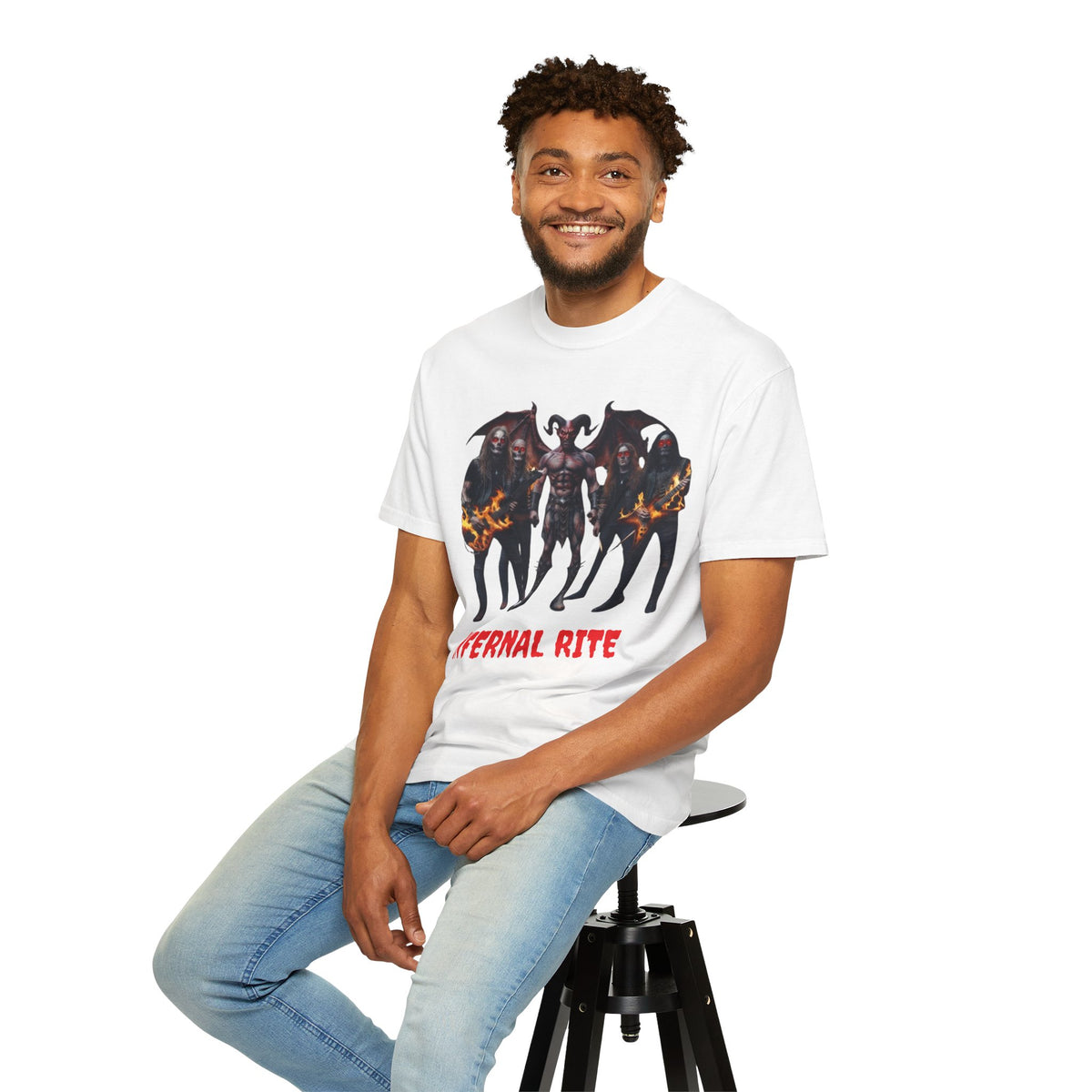 Infernal Rite "Full Lineup" Heavyweight Streetwear Metal Band Tee