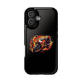 Flaming Motorcycle Rider phone case | Impact-Resistant Case