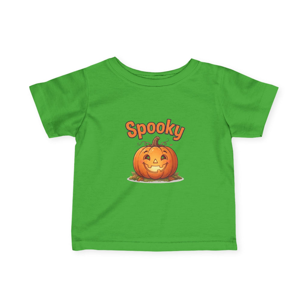 Halloween Jack-O-Lantern Baby Tee | Spooky Pumpkin Infant Shirt