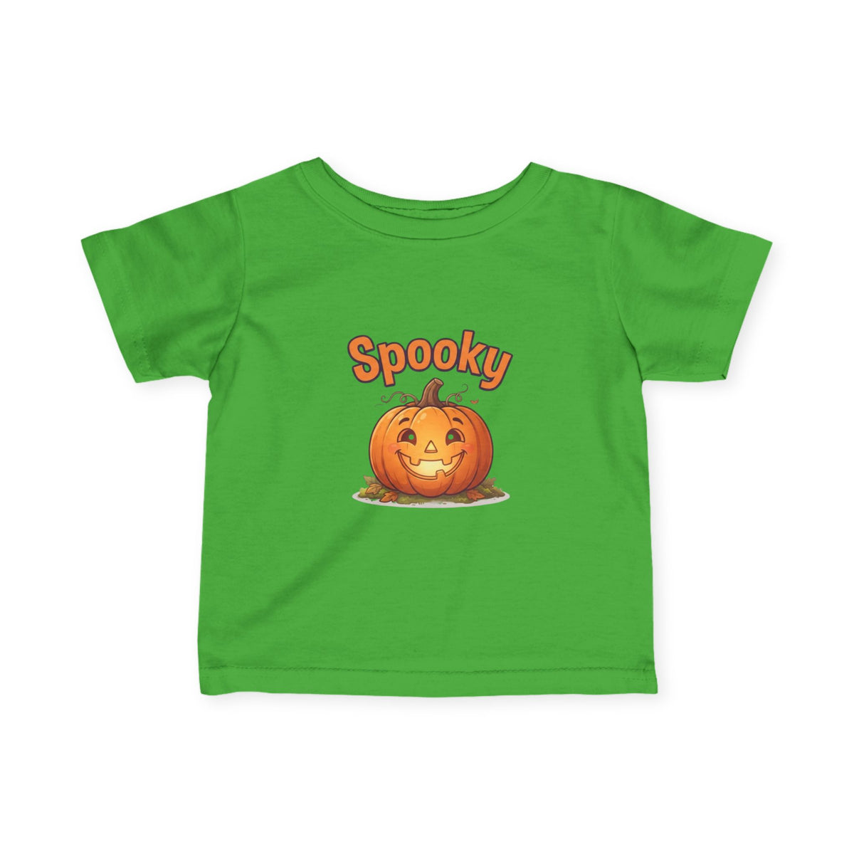 Halloween Jack-O-Lantern Baby Tee | Spooky Pumpkin Infant Shirt
