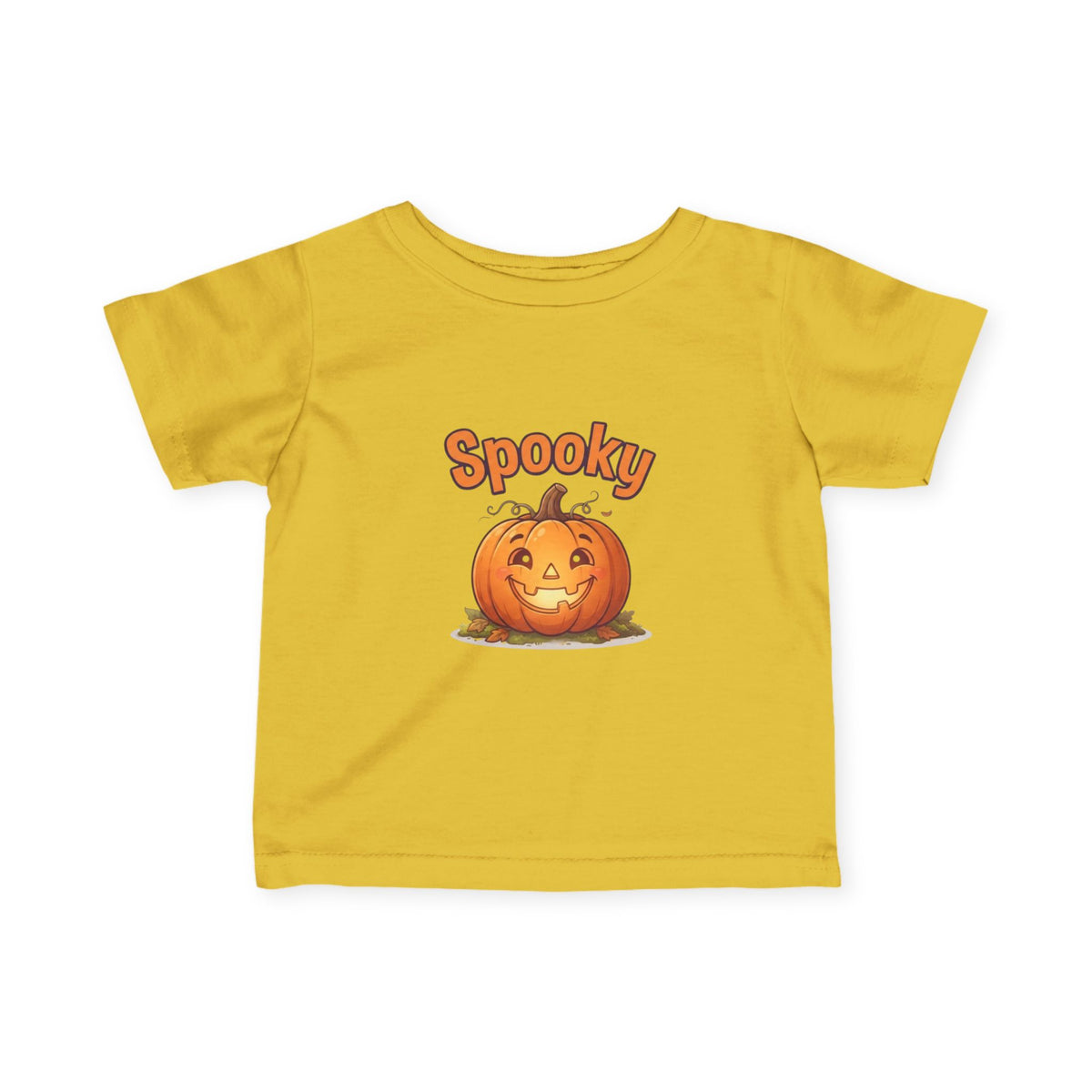 Halloween Jack-O-Lantern Baby Tee | Spooky Pumpkin Infant Shirt