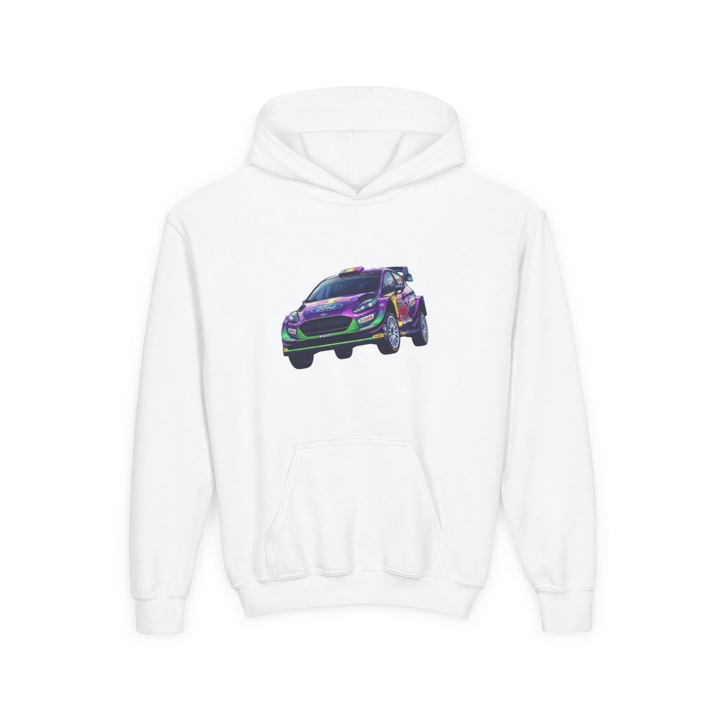 Airborne Stage Hoodie, Dirt Racing Kids Sweatshirt, Youth Apex Jump Graphic Pullover