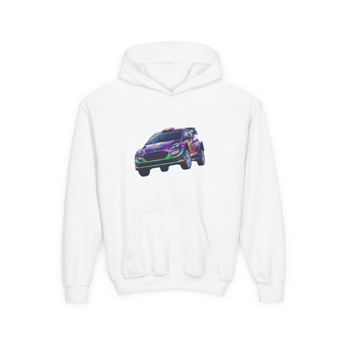 Airborne Stage Hoodie, Dirt Racing Kids Sweatshirt, Youth Apex Jump Graphic Pullover