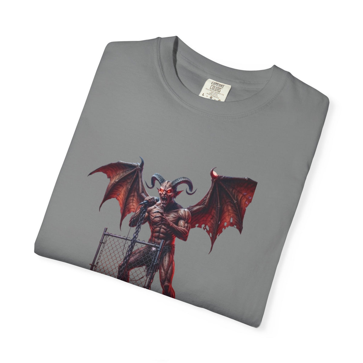 Infernal Rite "LUCIFER" Heavyweight Streetwear Metal Frontman Tee