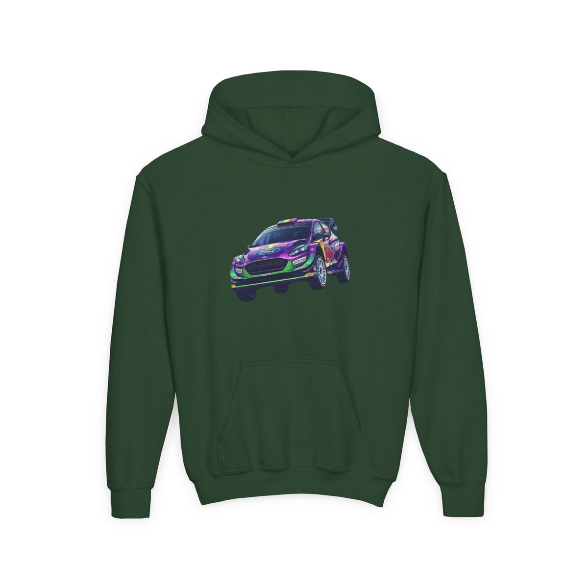Airborne Stage Hoodie, Dirt Racing Kids Sweatshirt, Youth Apex Jump Graphic Pullover