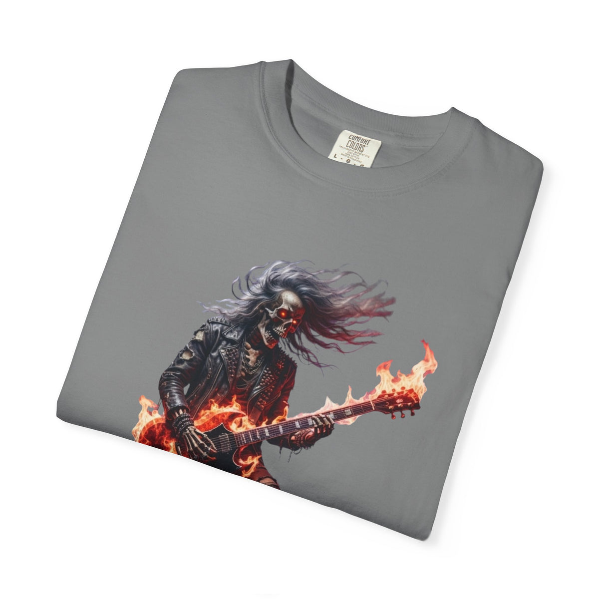 Infernal Rite "CC Fuego" Heavyweight Streetwear Metal Guitarist Tee