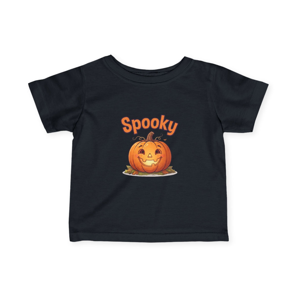 Halloween Jack-O-Lantern Baby Tee | Spooky Pumpkin Infant Shirt