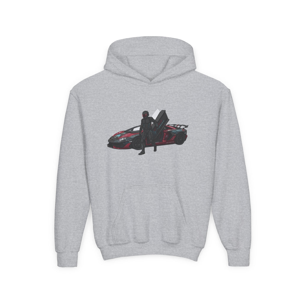 Kids Villain Hoodie, Void Rift Solo Car Kids Sweatshirt, Youth Nemesis Driver Retro Anime Graphic Pullover