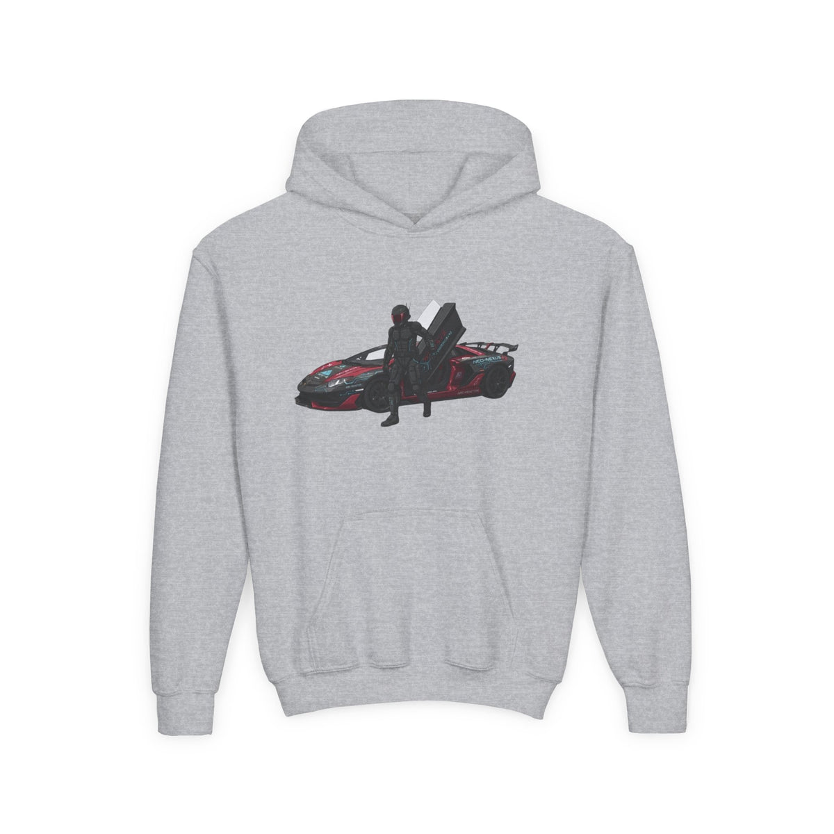 Kids Villain Hoodie, Void Rift Solo Car Kids Sweatshirt, Youth Nemesis Driver Retro Anime Graphic Pullover