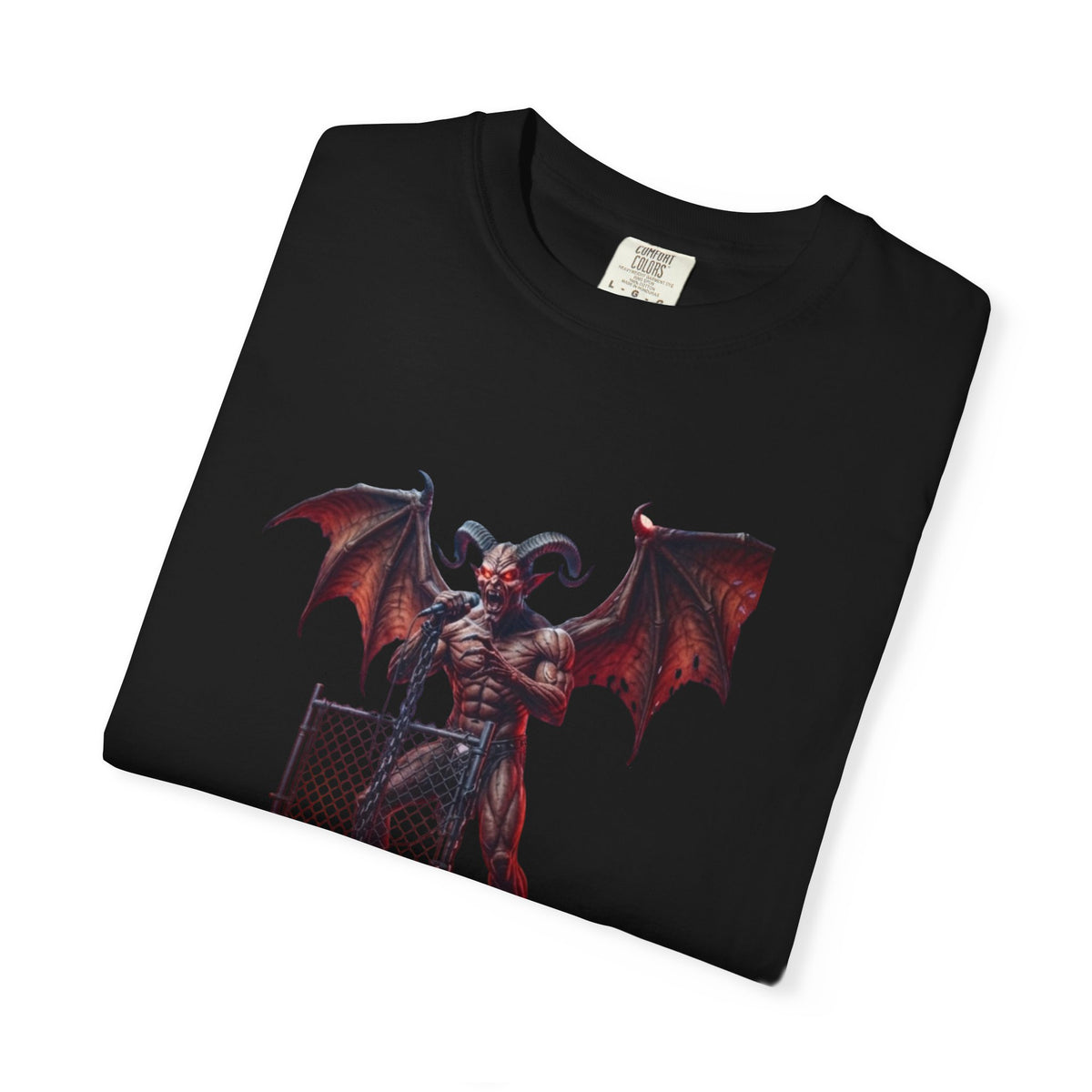 Infernal Rite "LUCIFER" Heavyweight Streetwear Metal Frontman Tee