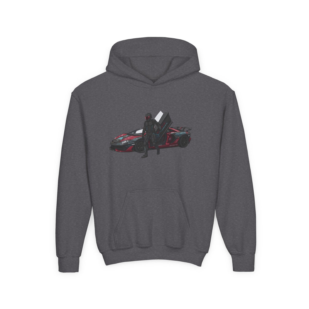 Kids Villain Hoodie, Void Rift Solo Car Kids Sweatshirt, Youth Nemesis Driver Retro Anime Graphic Pullover