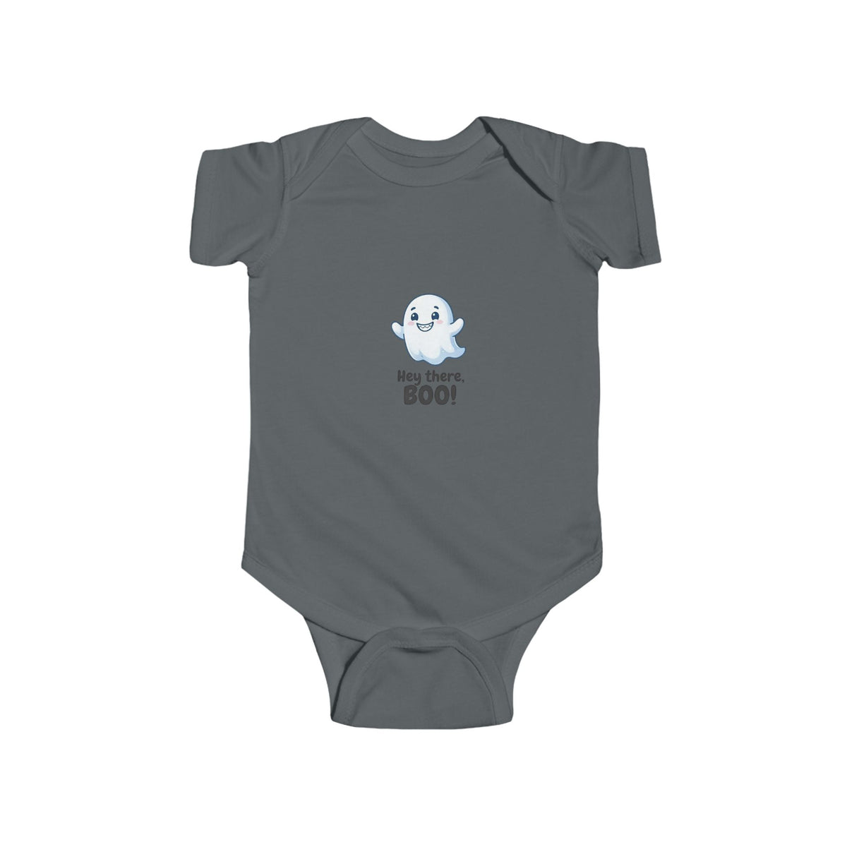 Hey There Boo Halloween Baby Bodysuit | Spooky Cute Ghost Onesie