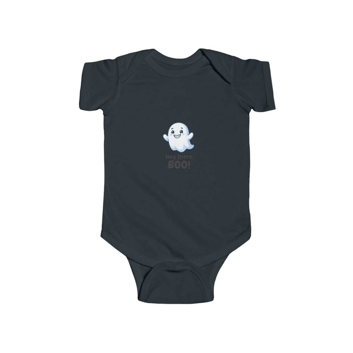 Hey There Boo Halloween Baby Bodysuit | Spooky Cute Ghost Onesie