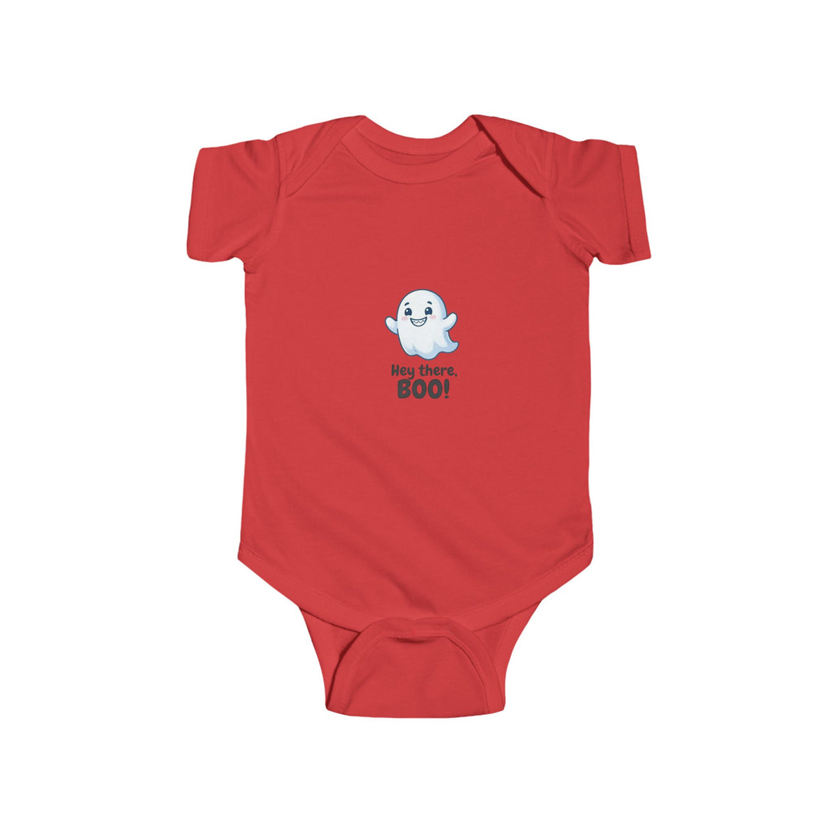 Hey There Boo Halloween Baby Bodysuit | Spooky Cute Ghost Onesie
