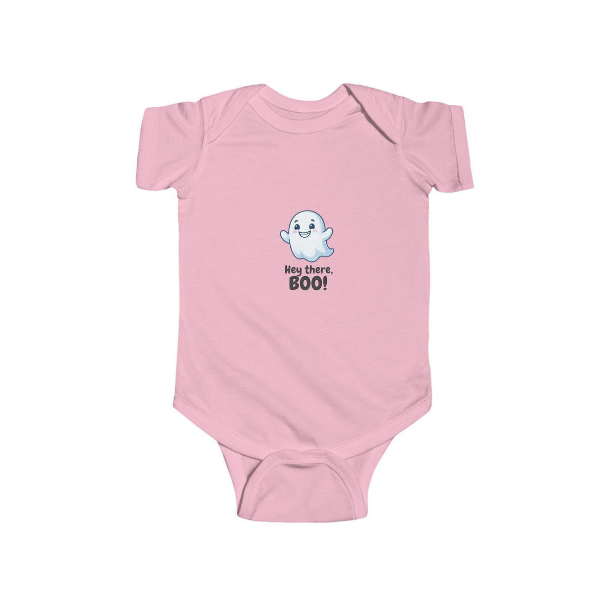 Hey There Boo Halloween Baby Bodysuit | Spooky Cute Ghost Onesie