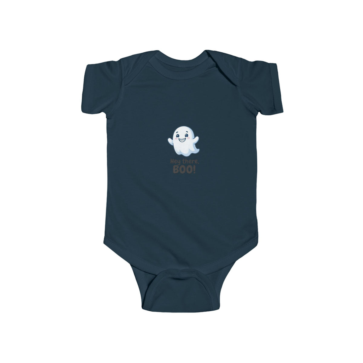 Hey There Boo Halloween Baby Bodysuit | Spooky Cute Ghost Onesie