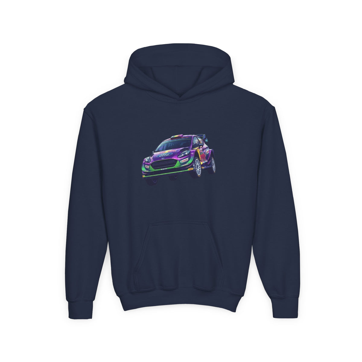 Airborne Stage Hoodie, Dirt Racing Kids Sweatshirt, Youth Apex Jump Graphic Pullover