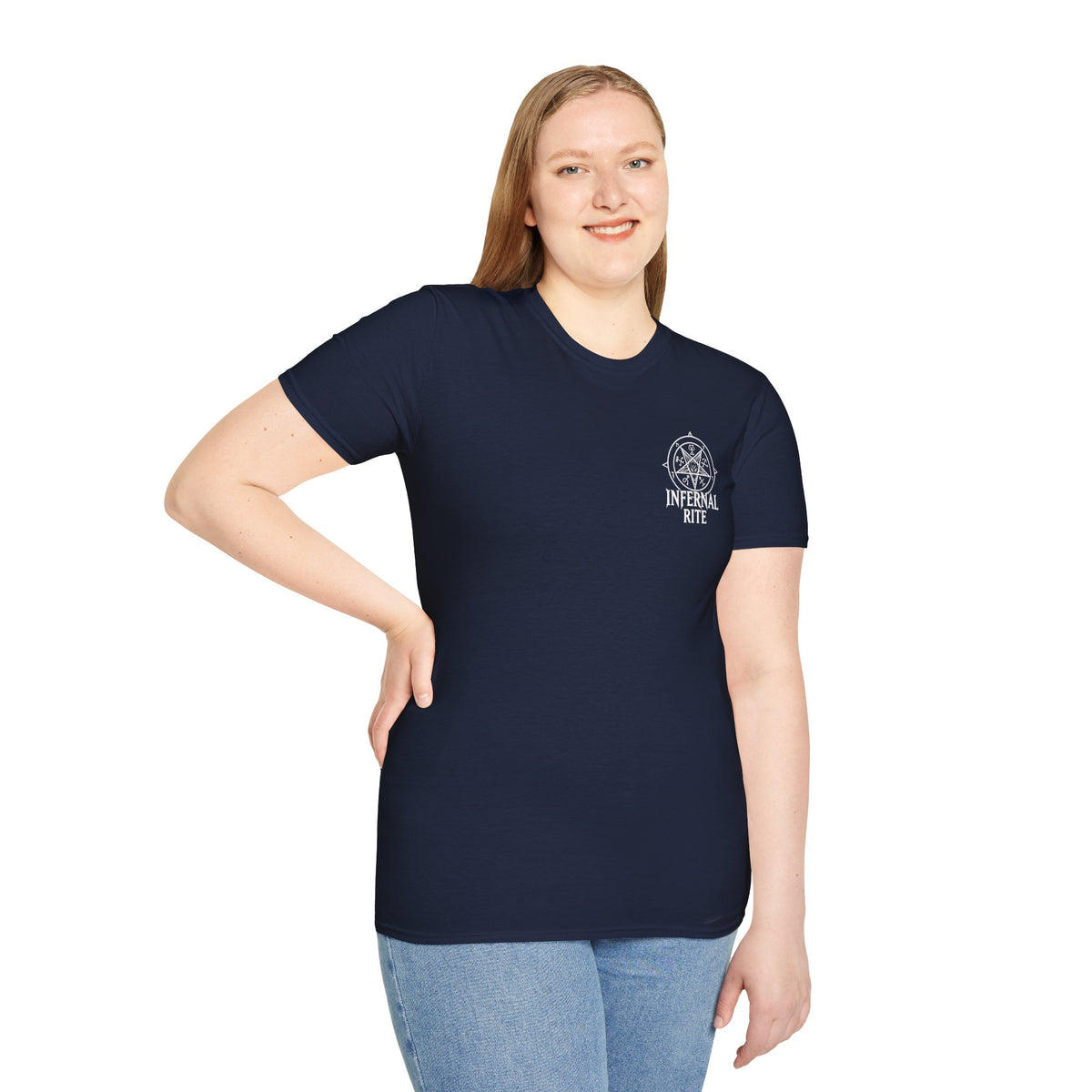 Infernal Rite Tee, Vanguard of Damned Shirt, Dark Fantasy Heavy Metal Band Merchandise Graphic Tee