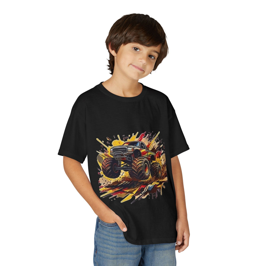 Copy of Monster Truck Illustration Youth T-Shirt | Mud Splash Racing