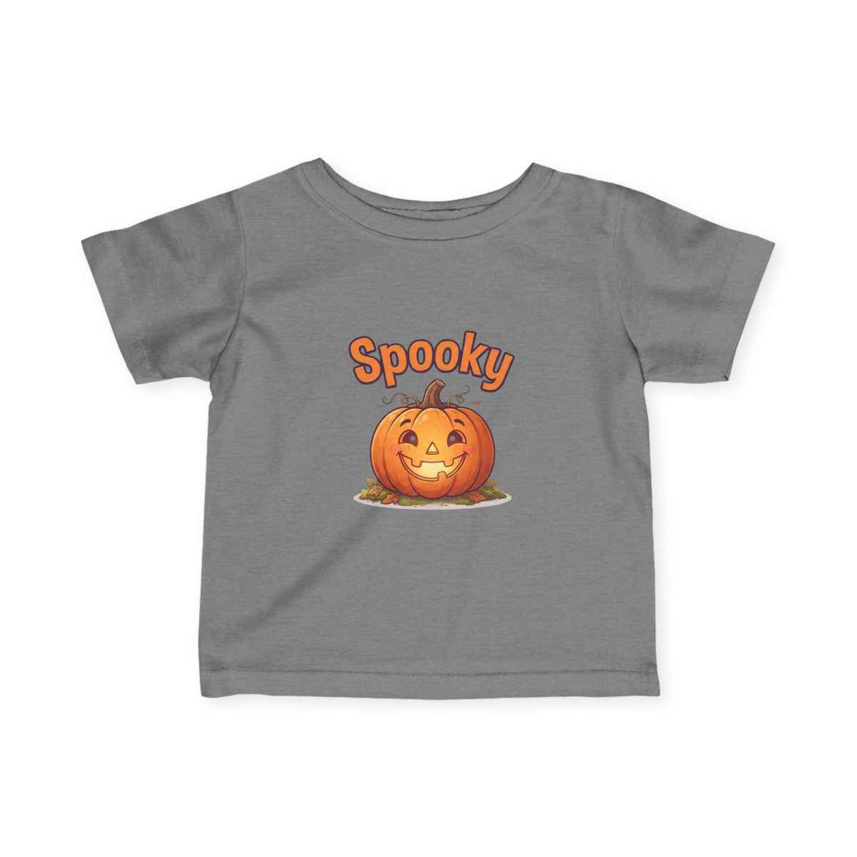 Halloween Jack-O-Lantern Baby Tee | Spooky Pumpkin Infant Shirt