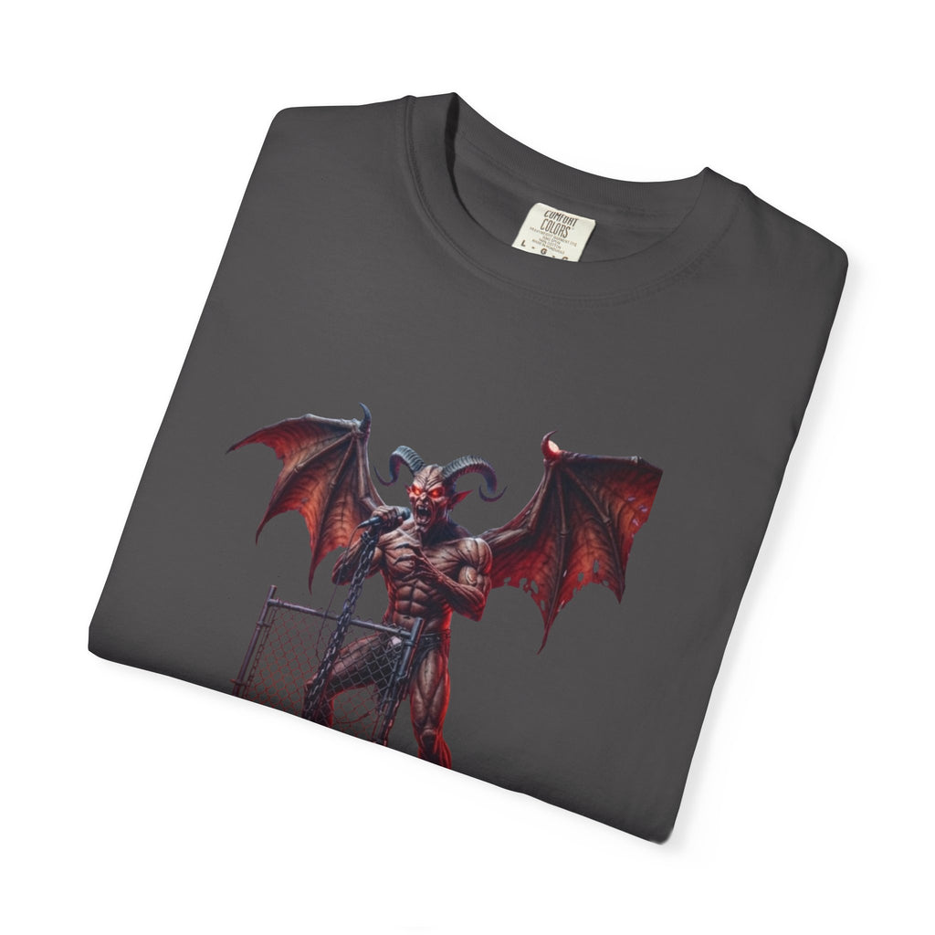Infernal Rite "LUCIFER" Heavyweight Streetwear Metal Frontman Tee