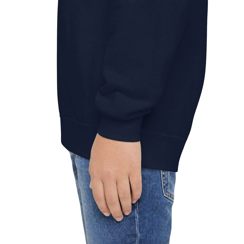 Colorful Racing Car Youth Crewneck Sweatshirt | Speed Graphic