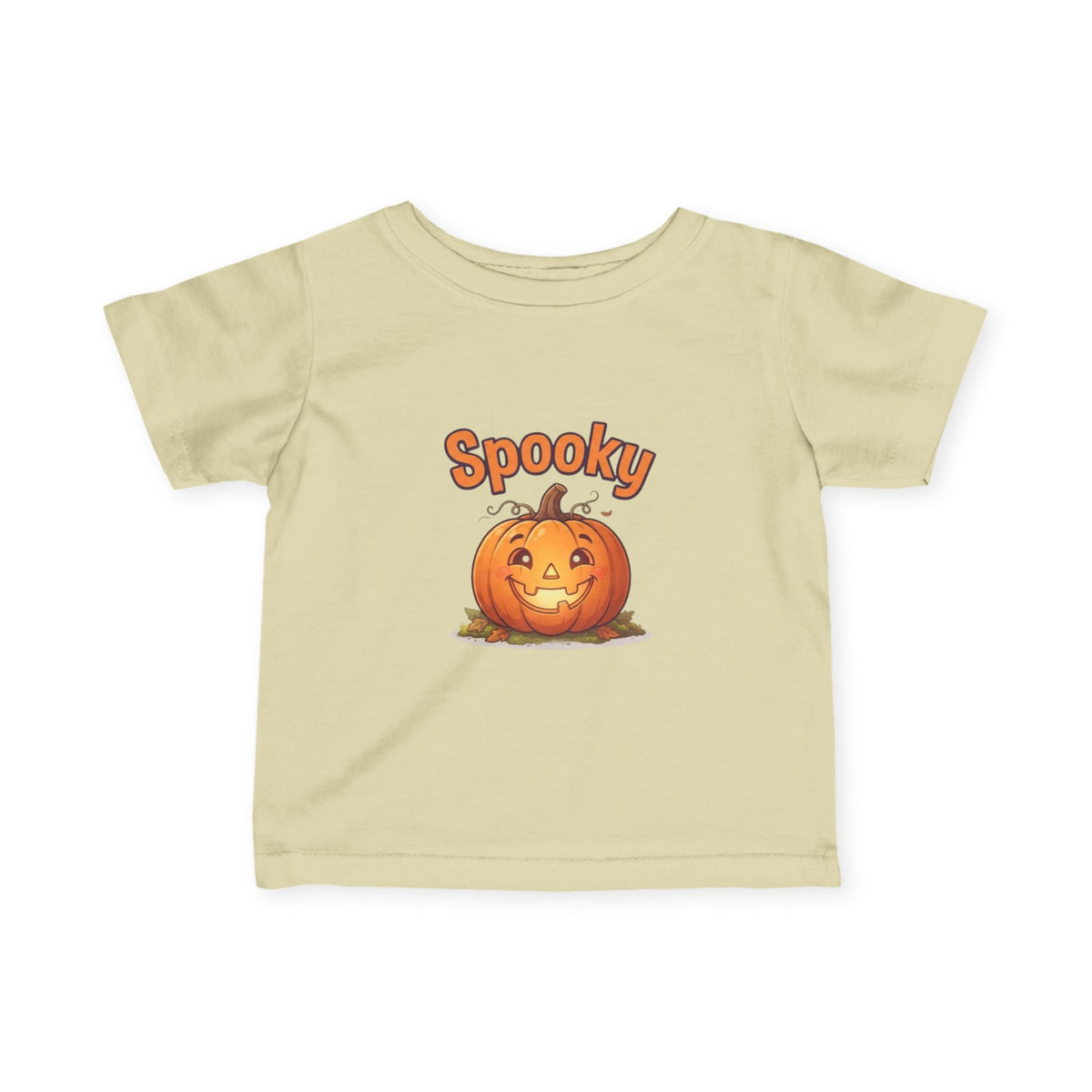 Halloween Jack-O-Lantern Baby Tee | Spooky Pumpkin Infant Shirt