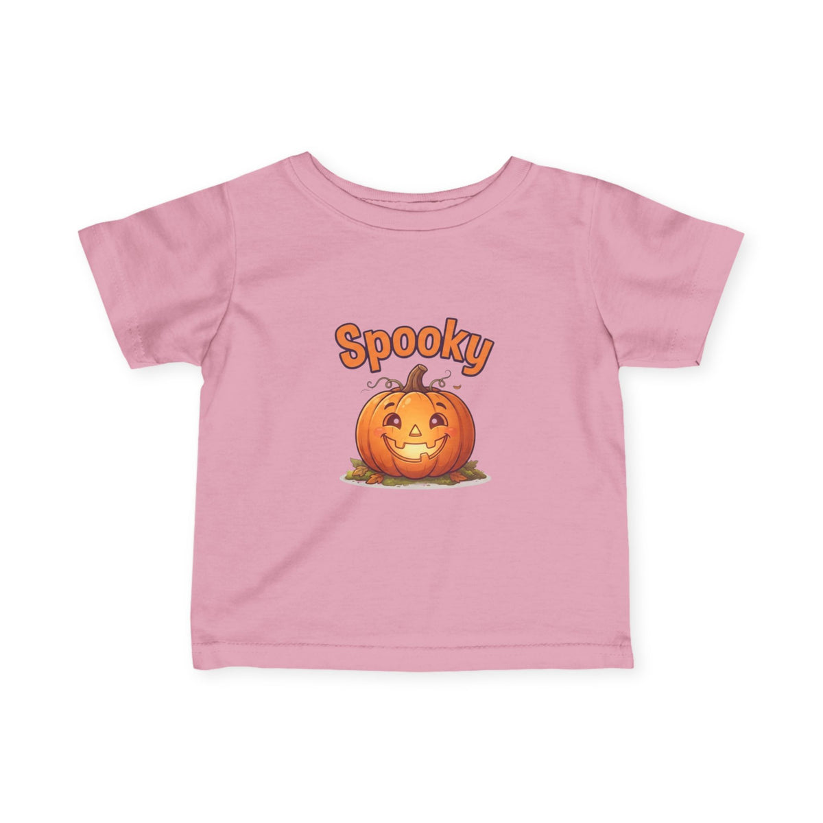 Halloween Jack-O-Lantern Baby Tee | Spooky Pumpkin Infant Shirt
