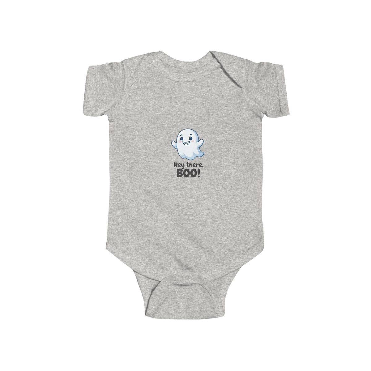 Hey There Boo Halloween Baby Bodysuit | Spooky Cute Ghost Onesie