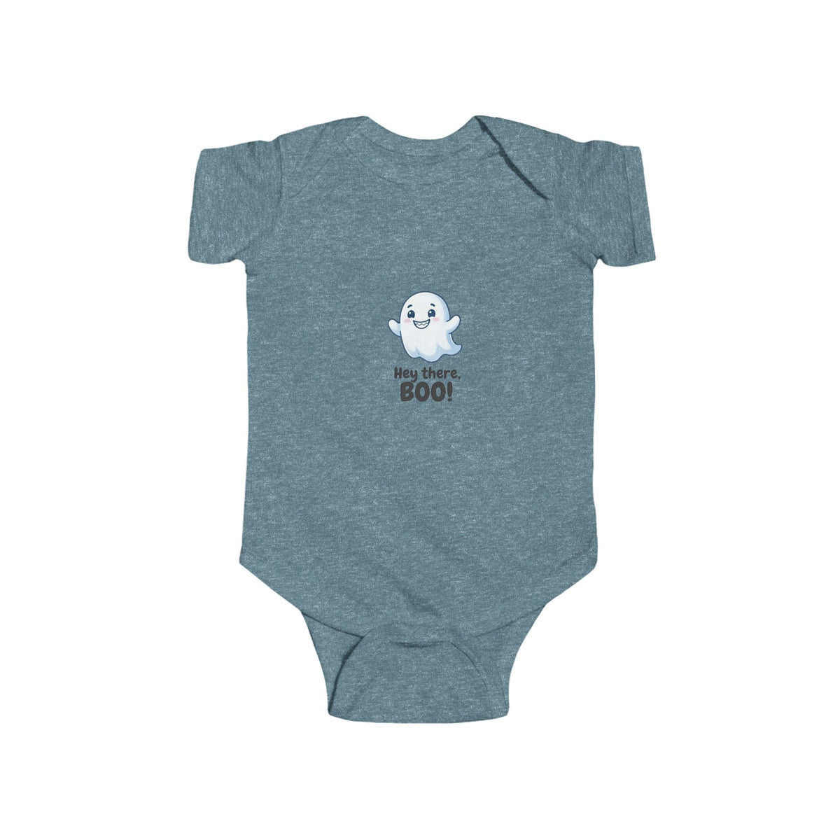 Hey There Boo Halloween Baby Bodysuit | Spooky Cute Ghost Onesie