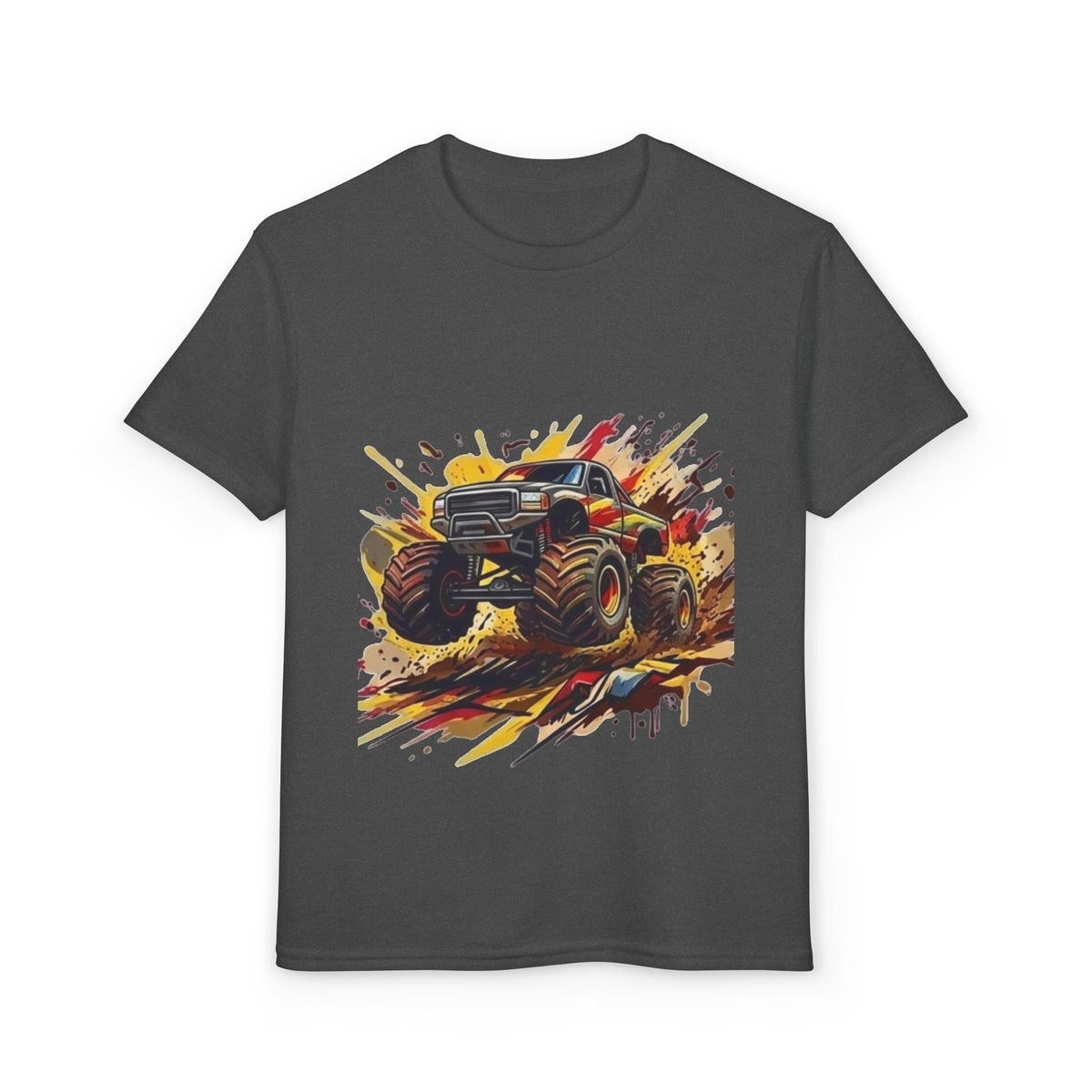 Copy of Monster Truck Illustration Youth T-Shirt | Mud Splash Racing