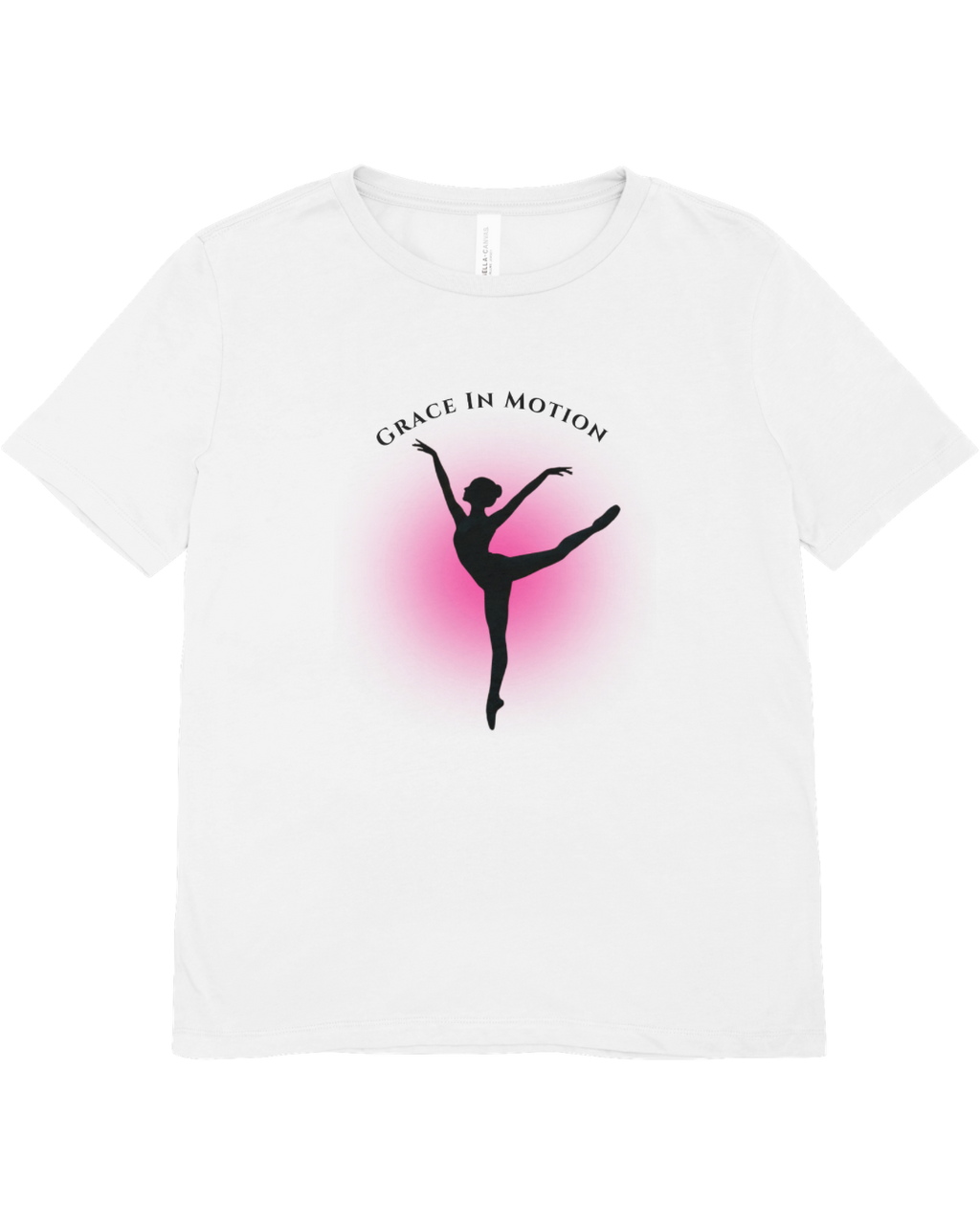 Grace In Motion Ballerina Shirt, Youth Ballet Dance Tee, Beautiful Dancer Fan Gift, Cool Dance Recital Hoodie for Girls