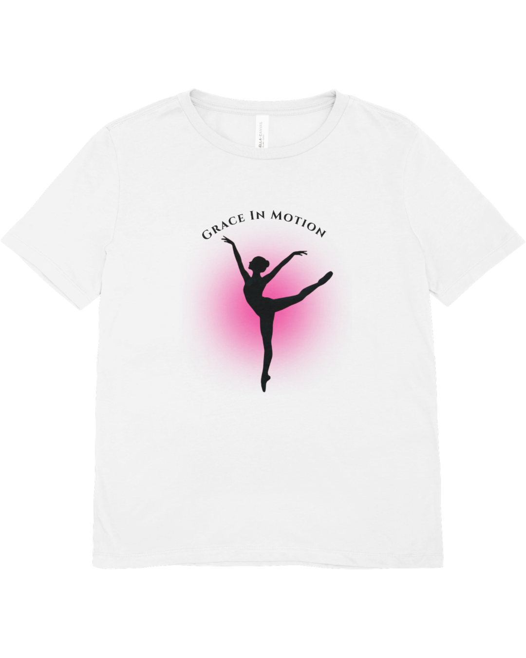 Grace In Motion Ballerina Shirt, Youth Ballet Dance Tee, Beautiful Dancer Fan Gift, Cool Dance Recital Hoodie for Girls