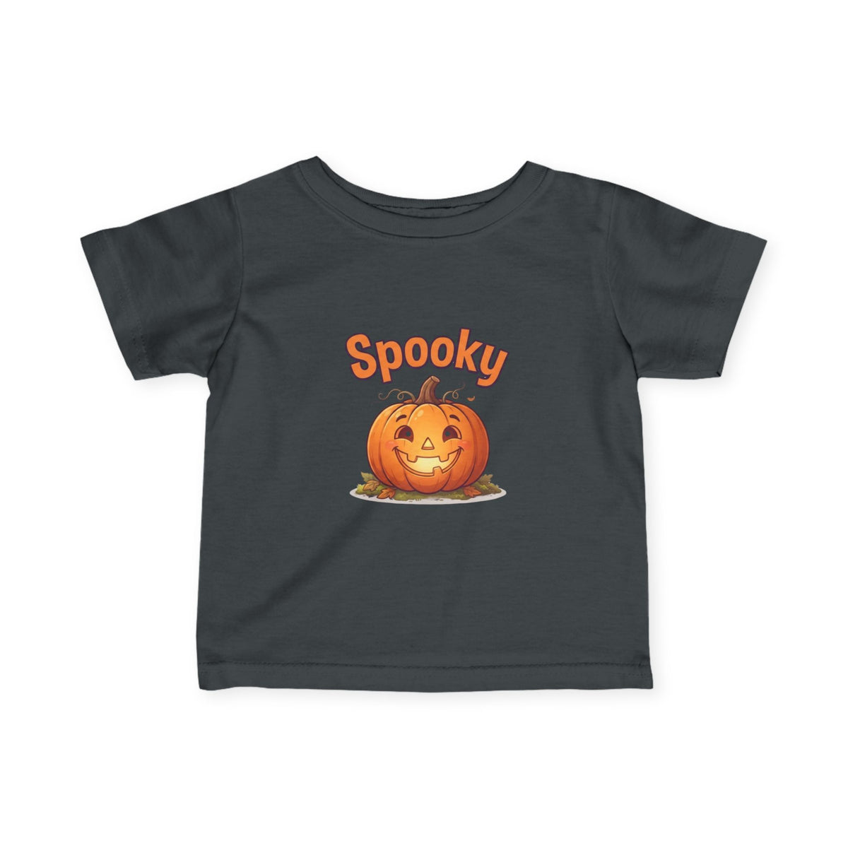 Halloween Jack-O-Lantern Baby Tee | Spooky Pumpkin Infant Shirt
