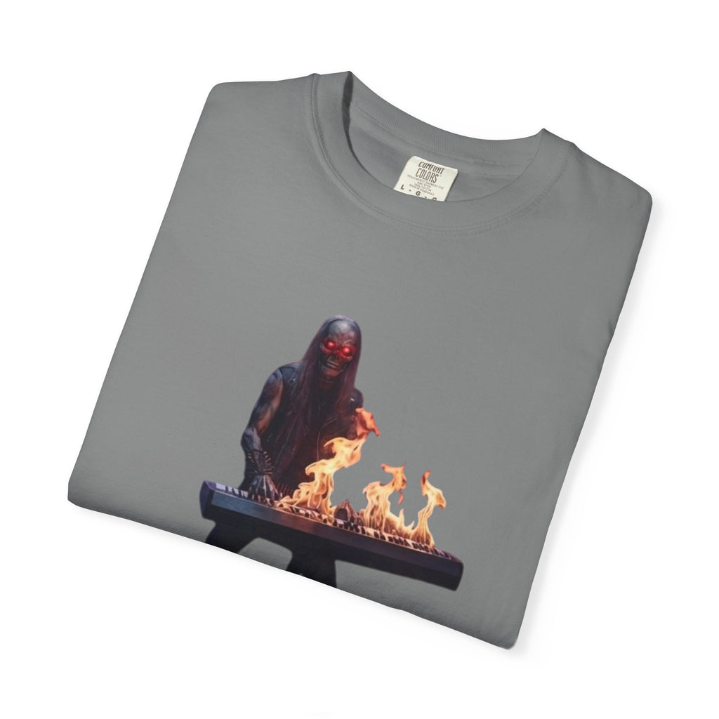 Infernal Rite "Damian Synz" Heavyweight Streetwear Metal Synth Tech Tee