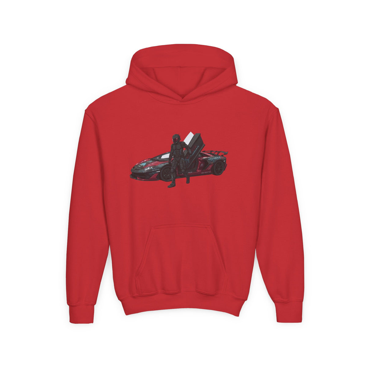 Kids Villain Hoodie, Void Rift Solo Car Kids Sweatshirt, Youth Nemesis Driver Retro Anime Graphic Pullover