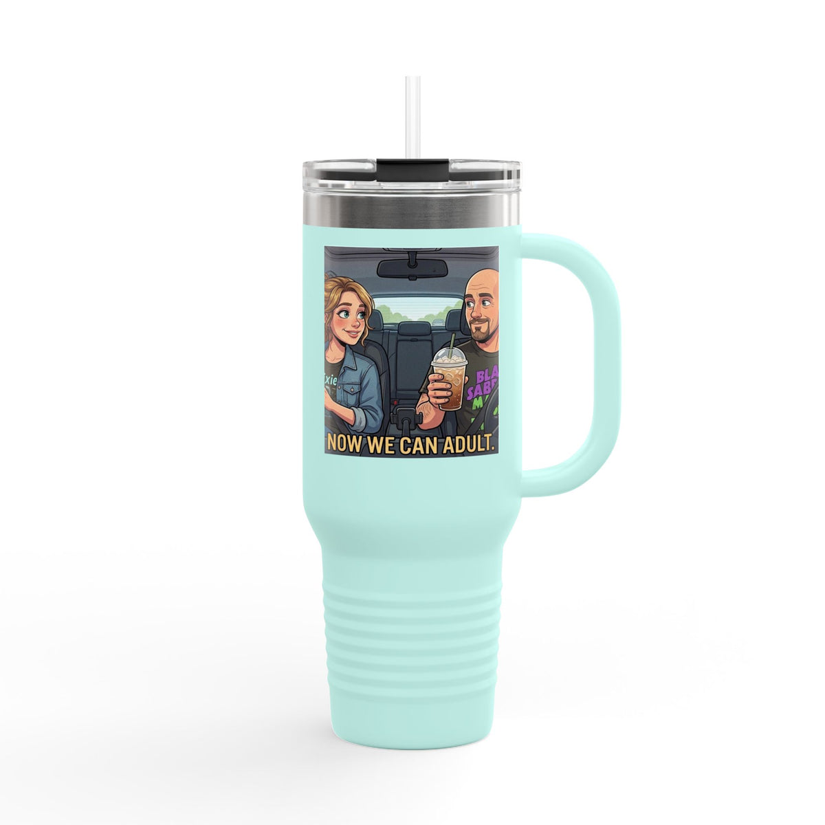 Now We Can Adult travel mug | 40oz insulated tumbler