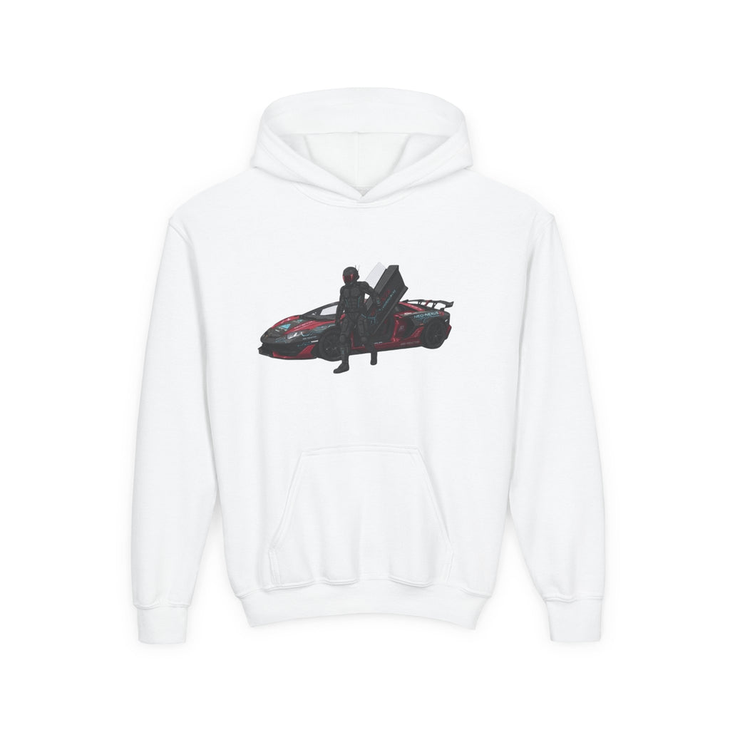 Kids Villain Hoodie, Void Rift Solo Car Kids Sweatshirt, Youth Nemesis Driver Retro Anime Graphic Pullover