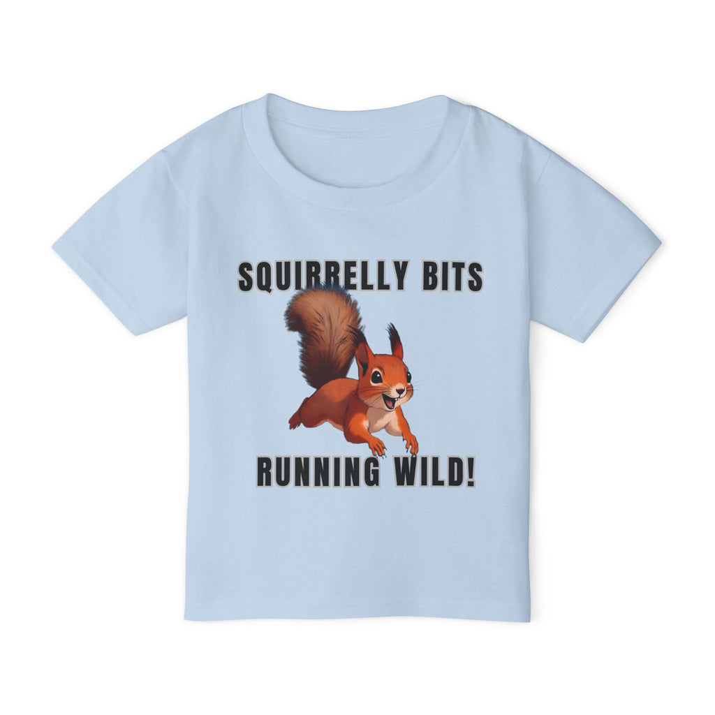 Squirrel Cartoon Running Wild toddler t-shirt