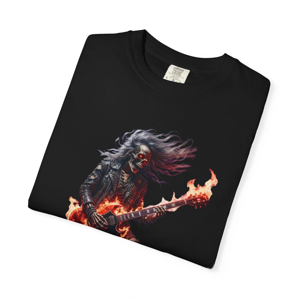 Infernal Rite "CC Fuego" Heavyweight Streetwear Metal Guitarist Tee