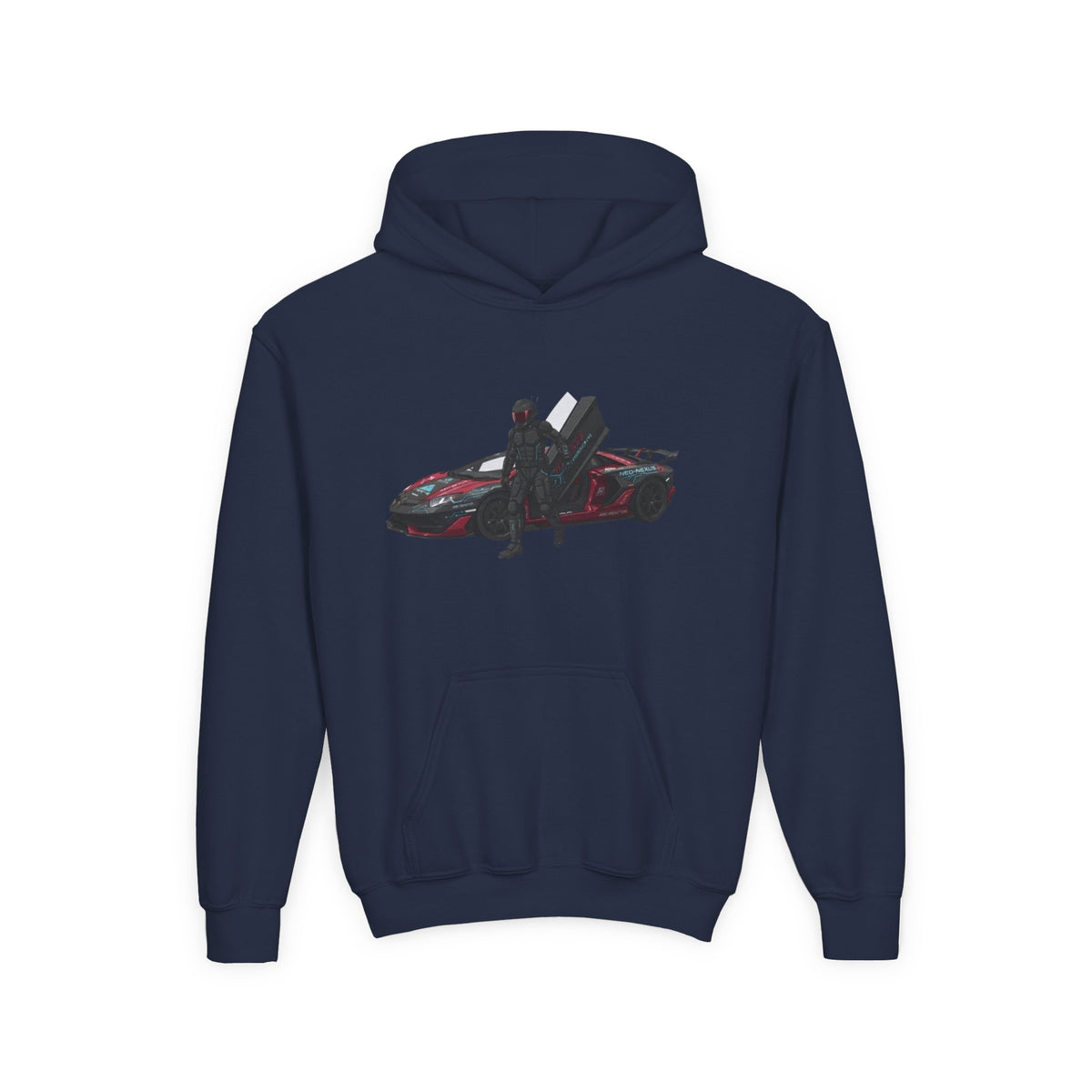 Kids Villain Hoodie, Void Rift Solo Car Kids Sweatshirt, Youth Nemesis Driver Retro Anime Graphic Pullover