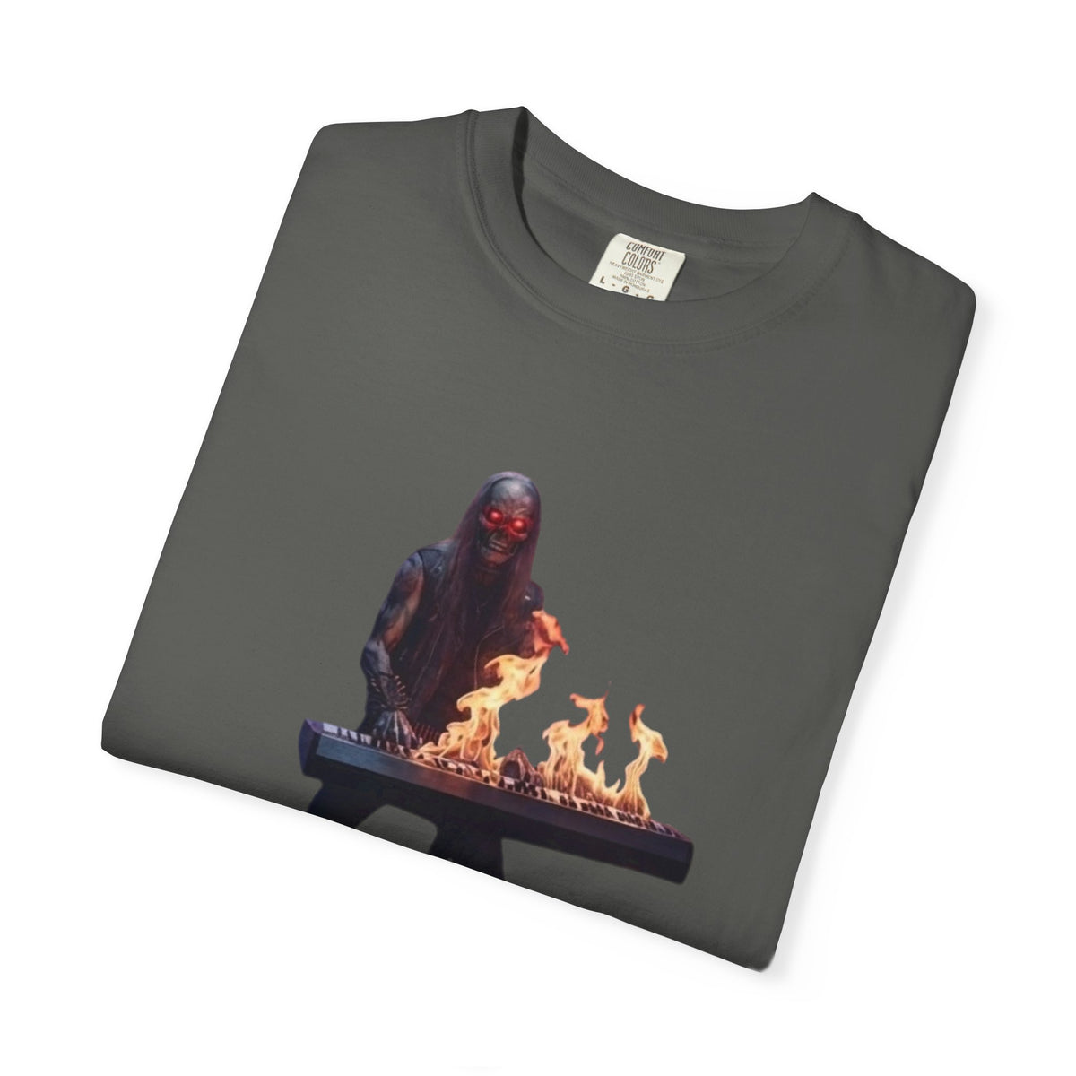 Infernal Rite "Damian Synz" Heavyweight Streetwear Metal Synth Tech Tee