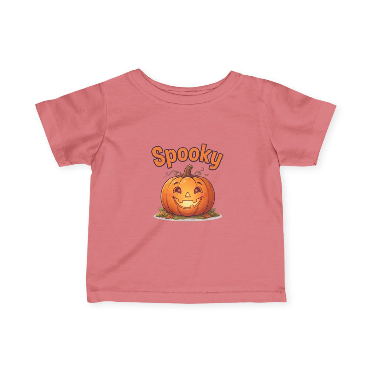 Halloween Jack-O-Lantern Baby Tee | Spooky Pumpkin Infant Shirt