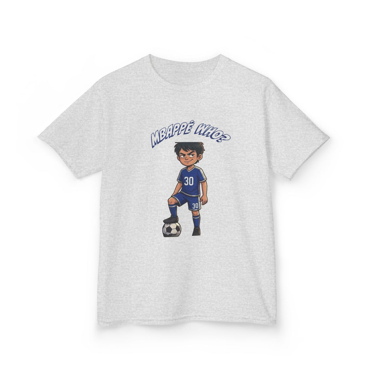 Mbappe Youth Soccer T-Shirt, Kids Football Graphic Tee, Kylian Mbappe Fan Gift, Cool Sports Shirt for Boys and Girls