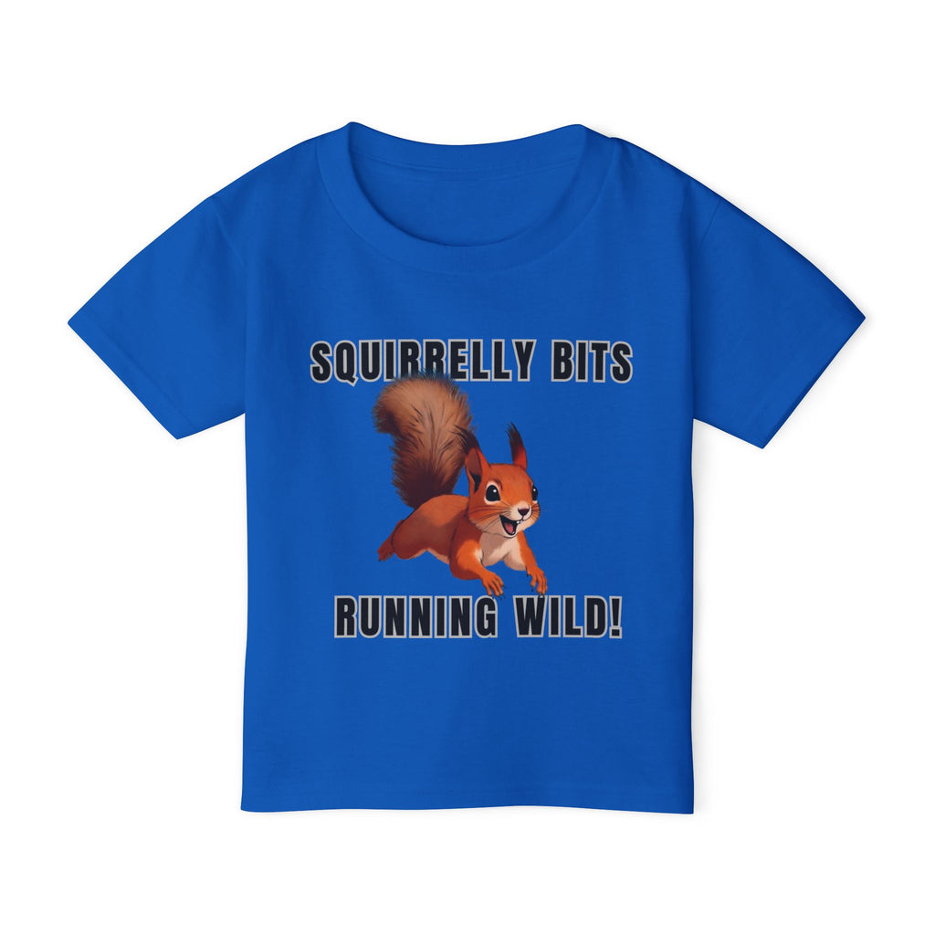 Squirrel Cartoon Running Wild toddler t-shirt