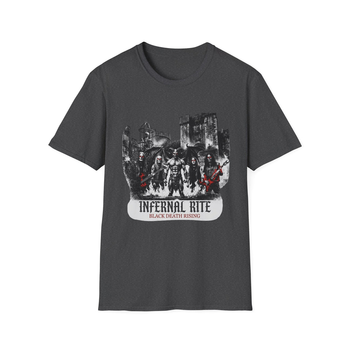 Infernal Rite "Black Death Rising" 2-Sided Premium Graphic Tee