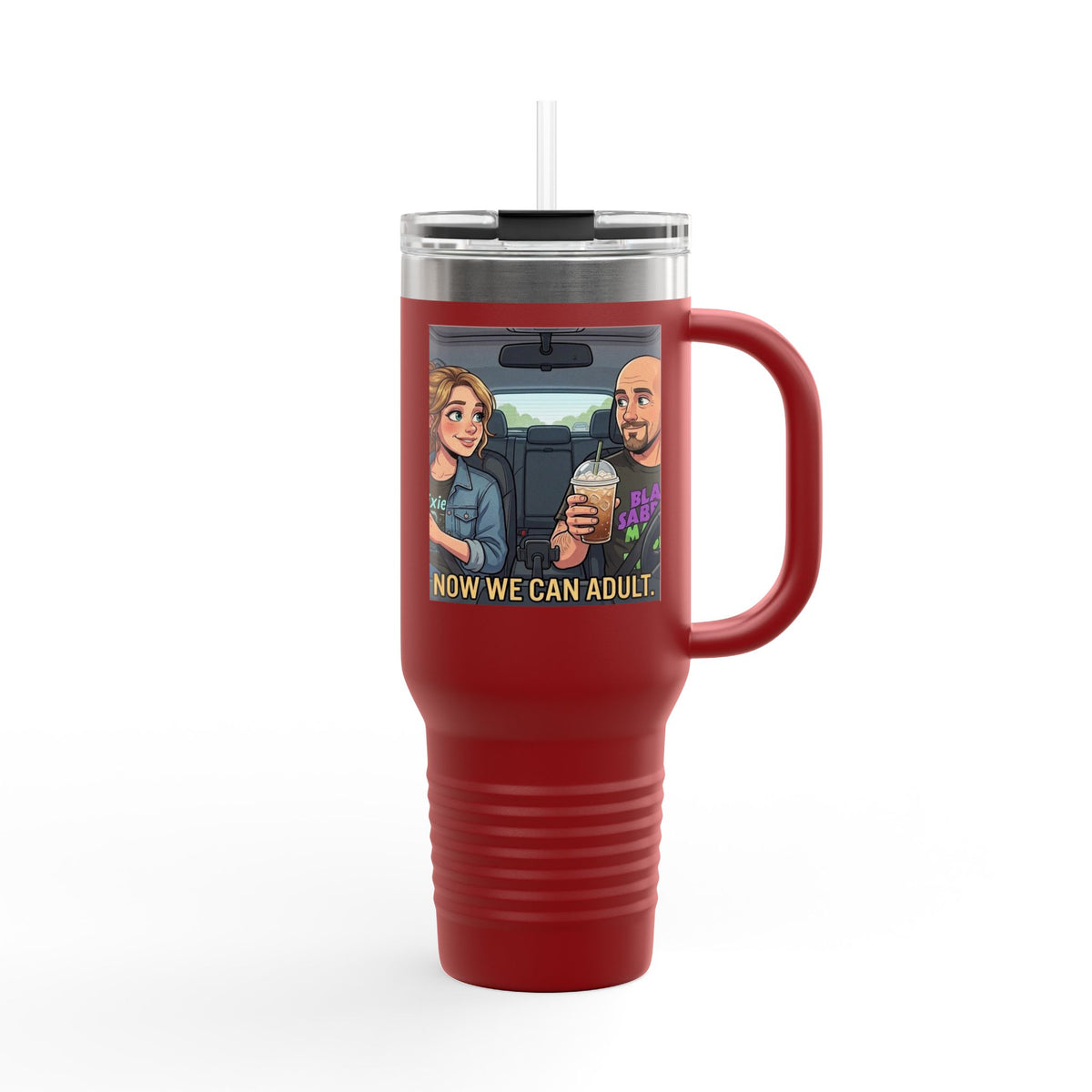 Now We Can Adult travel mug | 40oz insulated tumbler